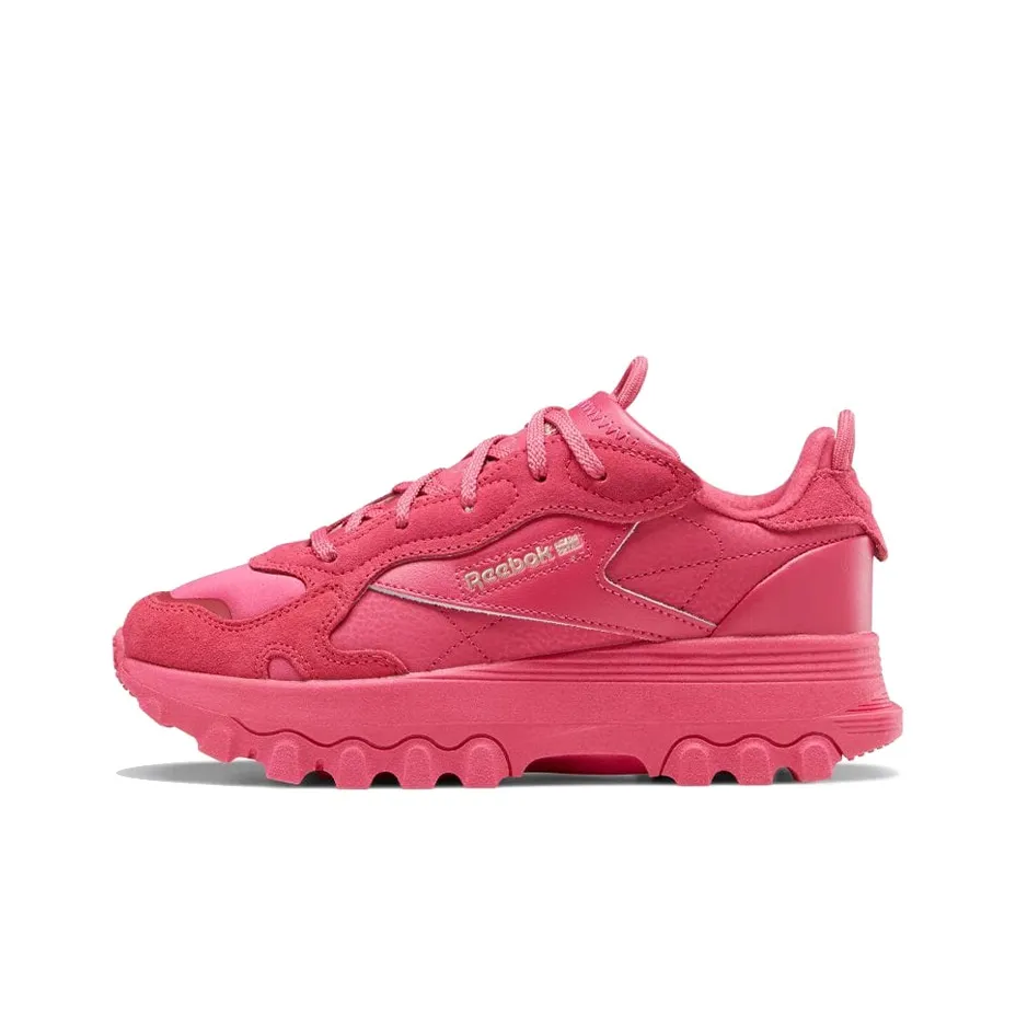 Reebok Cardi B X Classic Leather Big Kid 'Semi Pursuit Pink'