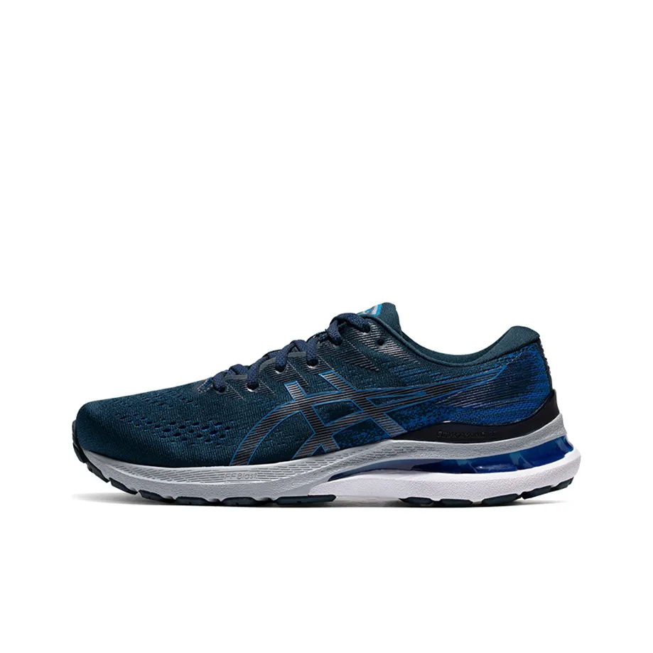 Asics Gel Kayano 28 Rebound Амортизация Дышащий Низкий Топ Беговые кроссовки Мужской Синий