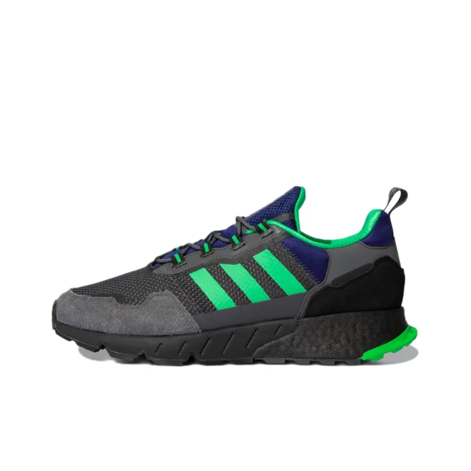 Adidas Zx 1K Boost 'Grey Screaming Green'