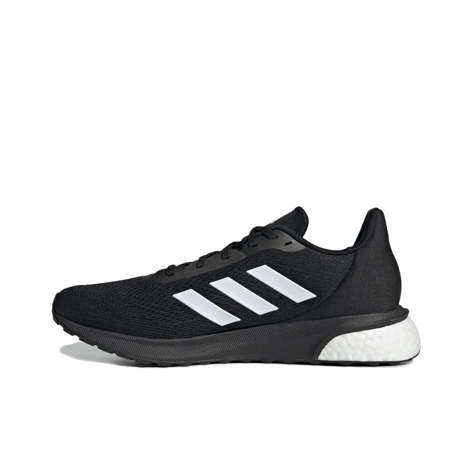 adidas Astrarun Non Slip Легкий Низкий Топ Беговые кроссовки Мужской Черный