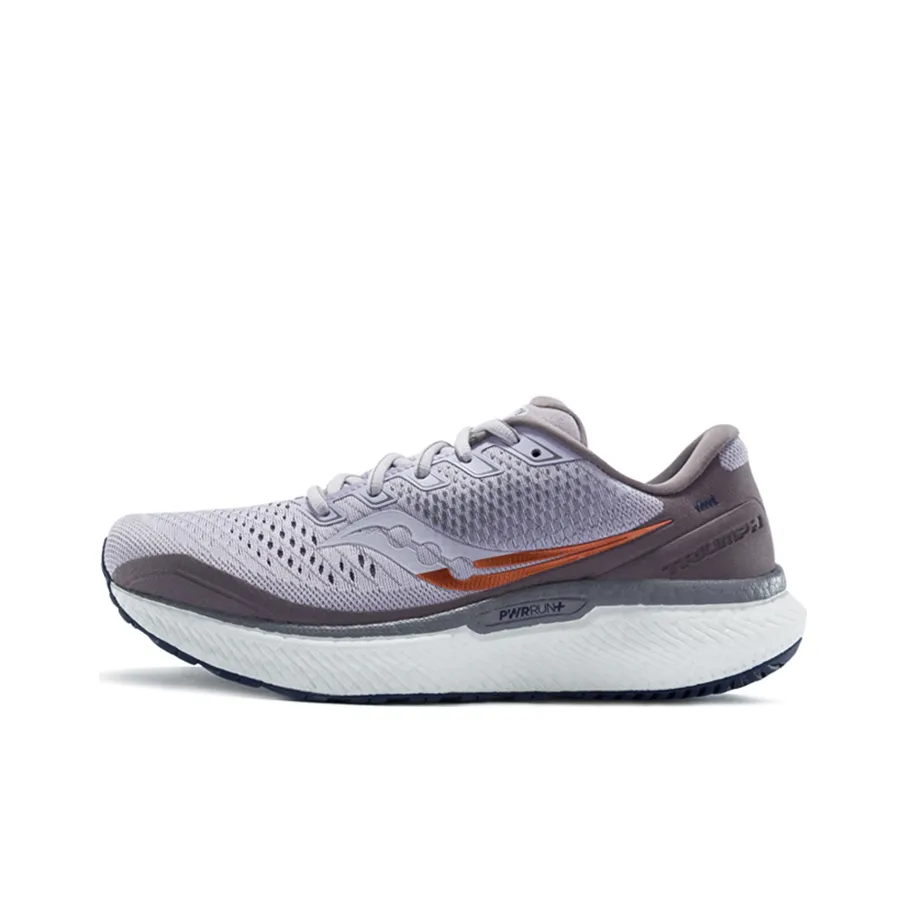 Saucony Triumph 18 Отскок Амортизация Устойчивость к истиранию Противоскользящий Низкий Топ Беговые кроссовки
