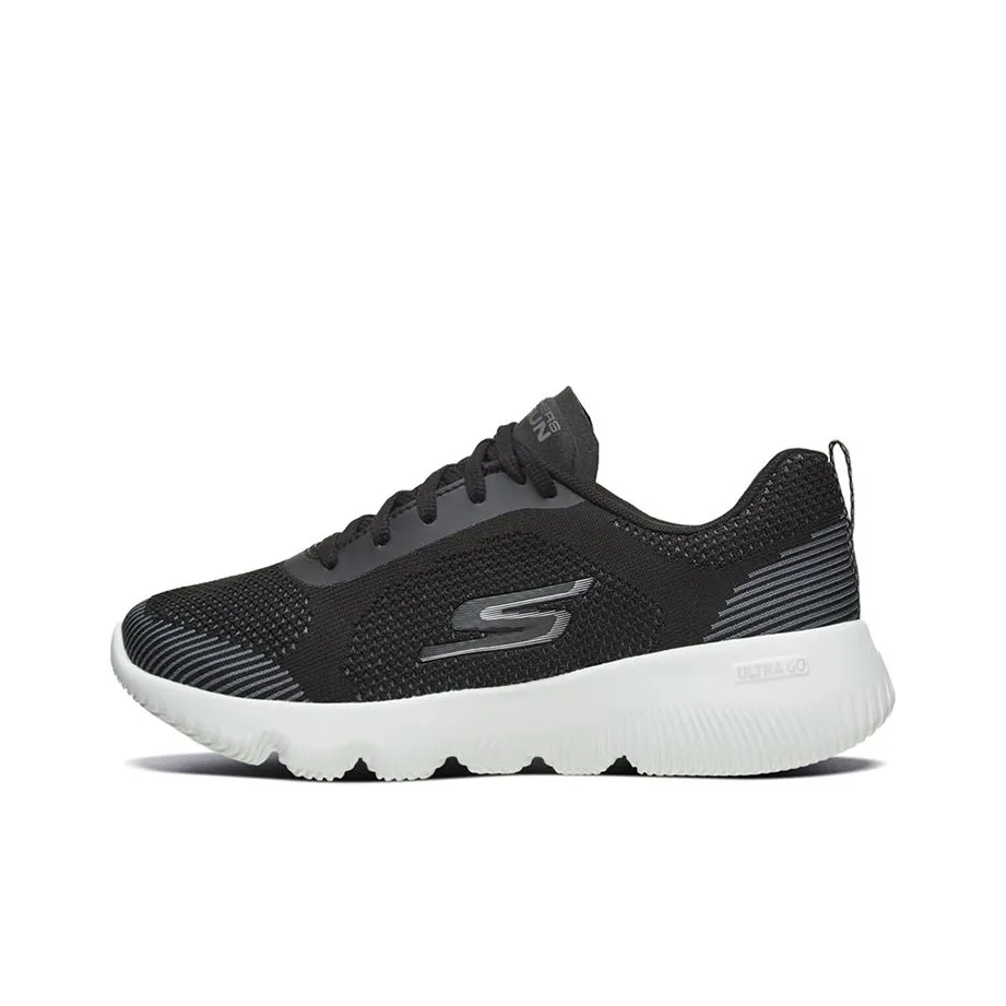 Skechers Go Run Focus Low Top Sneakers Black Women's