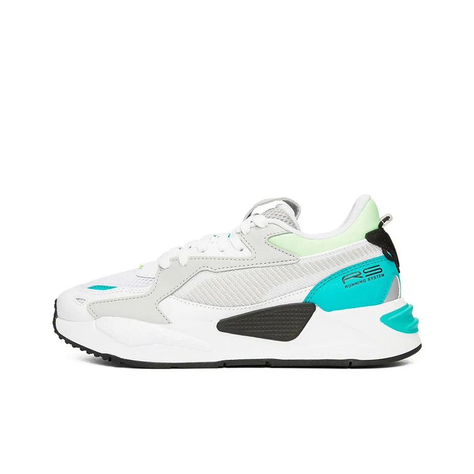 PUMA RS Z Core Low Топ Casual Унисекс Белый Серый Синий