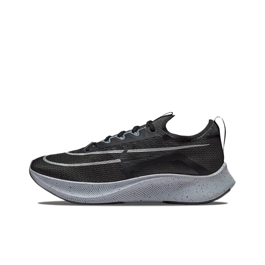 Nike Zoom Fly 4 Running Shoes Men Low Top Black/Gray