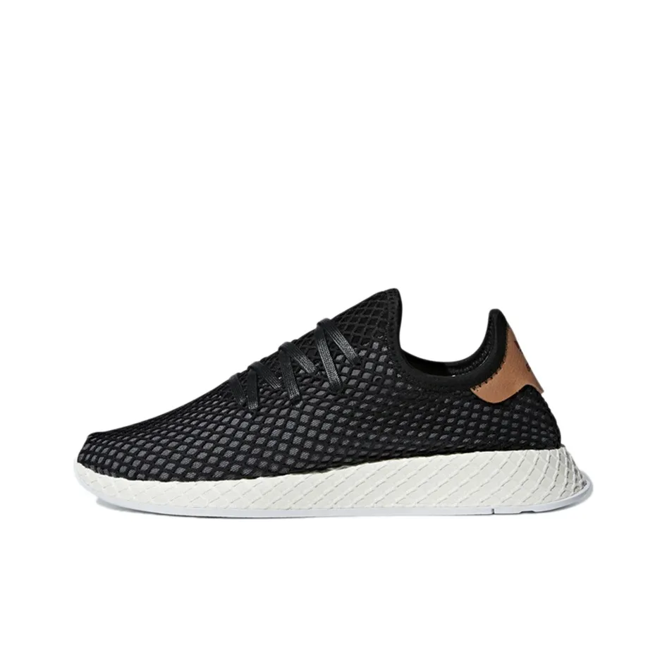 Adidas Originals Deerupt Rebound Low Top Беговые кроссовки Унисекс Черный Коричневый