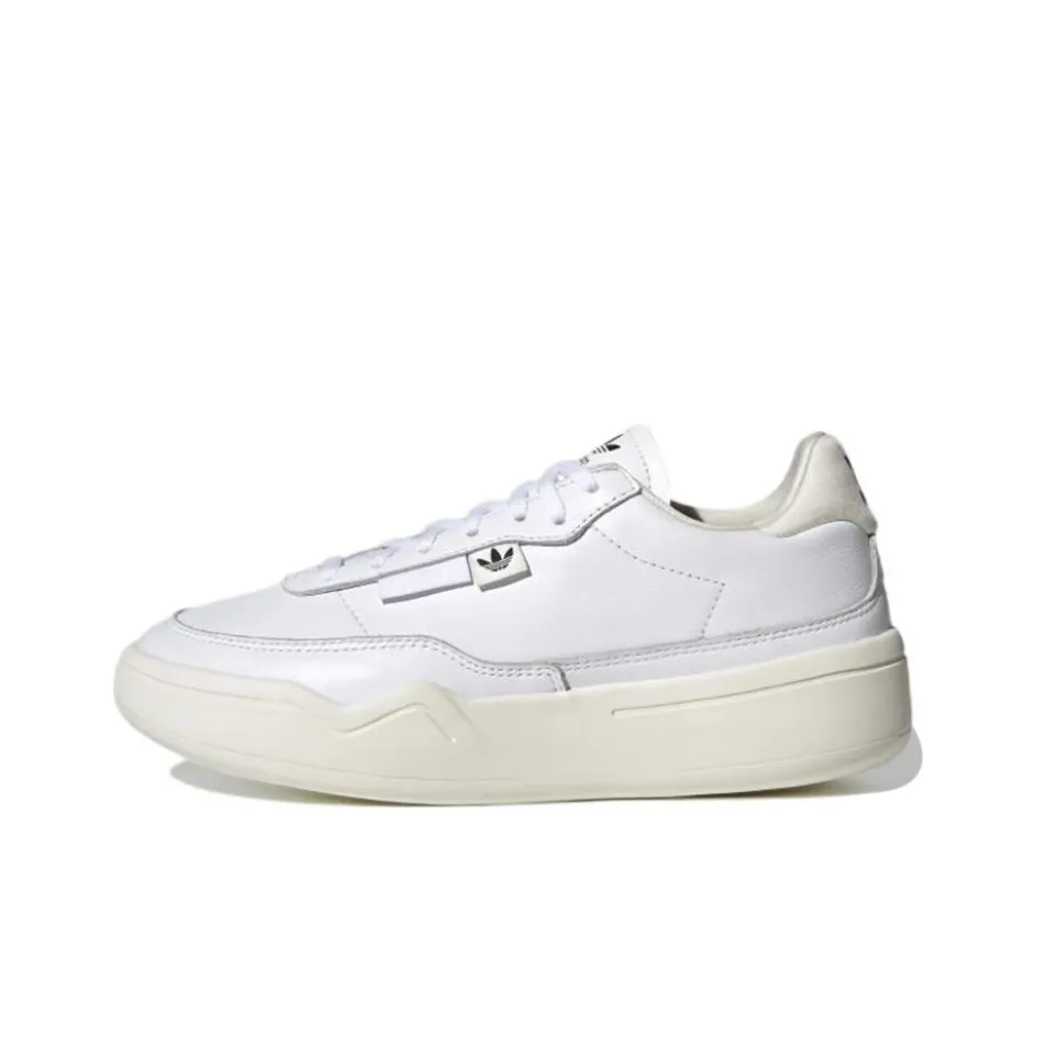 Adidas Originals Her Court Slip Resistant Abrasion Resistant Низкий Топ Casual Женский Белый