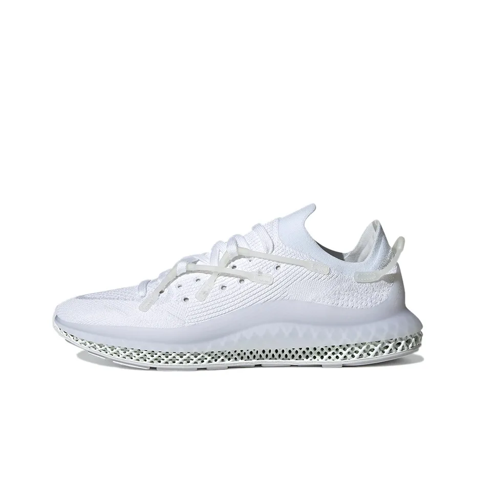 Adidas 4D Fusio Running Shoes Unisex Low Top White