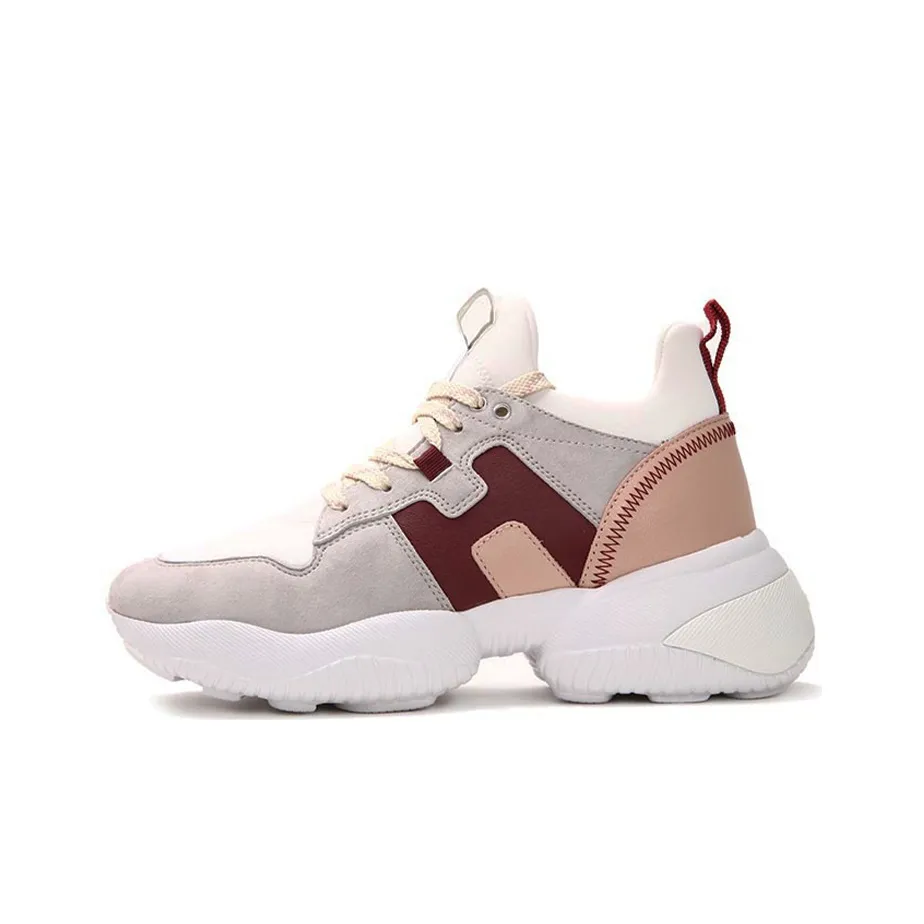 HOGAN H525 Повседневная обувь Женская Серый Белый Красный