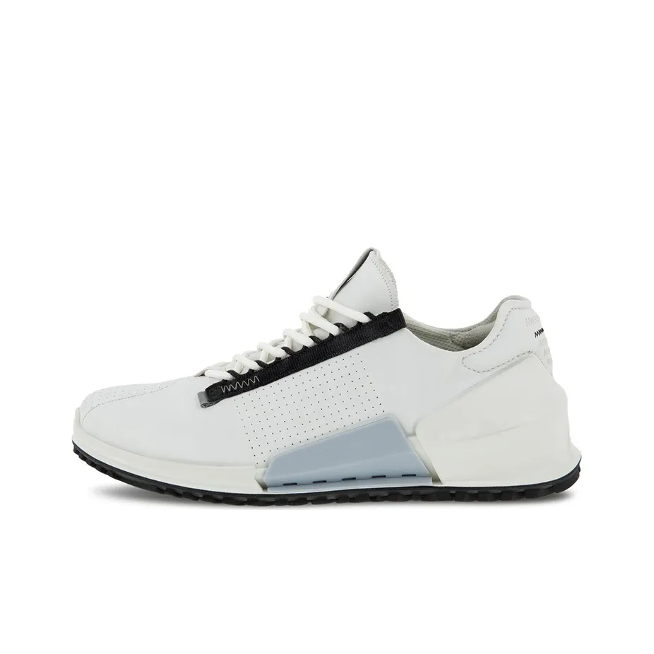 Ecco Biom 2,0 Амортизирующие подошвы Устойчивые к истиранию Низкие кеды Женские Белые