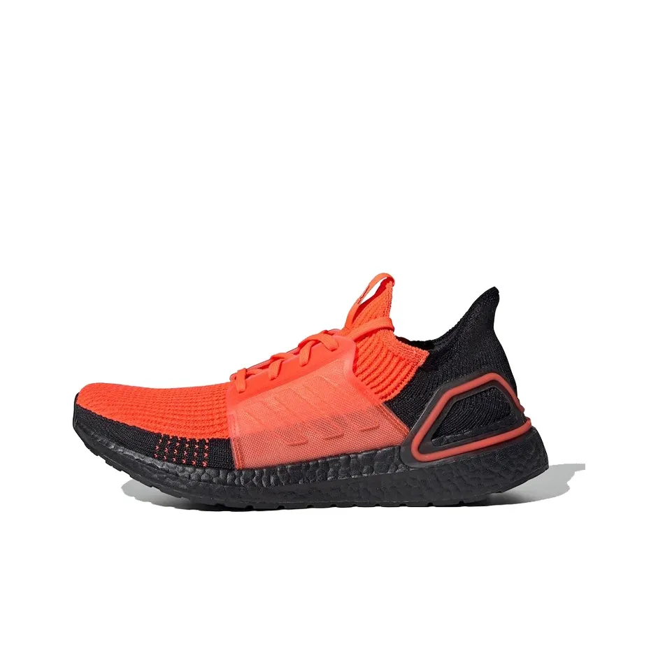 Adidas ULT Slip-resistant Abrasion-resistant Low Top Casual Running Shoes Unisex Orange Black Adidas ULT Противоскользящий Устойчивый к истиранию Низкий Топ Повседневные Беговые Кроссовки Унисекс Оранжевый Черный