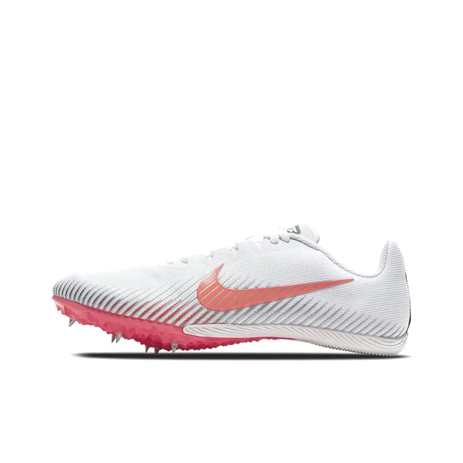 Nike Air Zoom Rival M 9 Spikes 'White Flash Crimson'