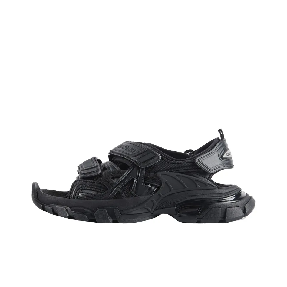 Balenciaga Track Sandal 'Triple Black' Women's