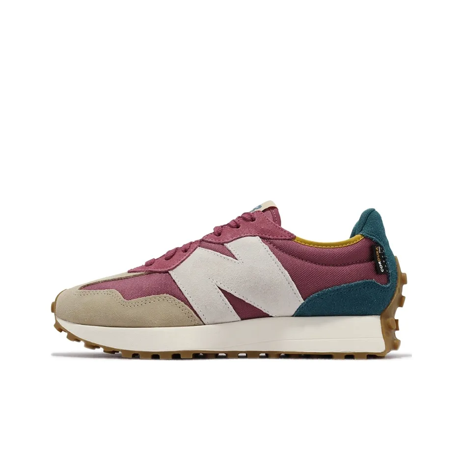 New Balance 327 Bordeaux Tan Teal