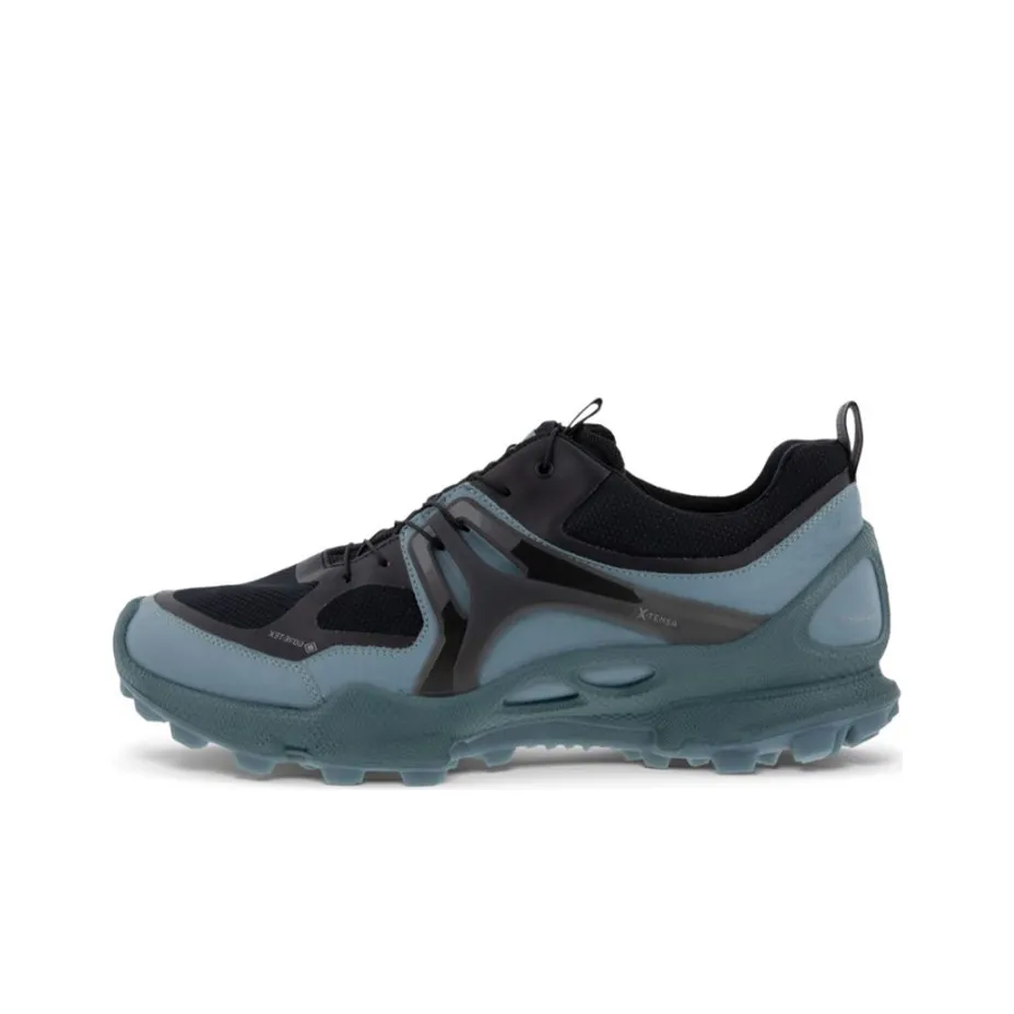Ecco Biom C Trail Abrasion Resistant Low Top Running Shoes Men's Blue