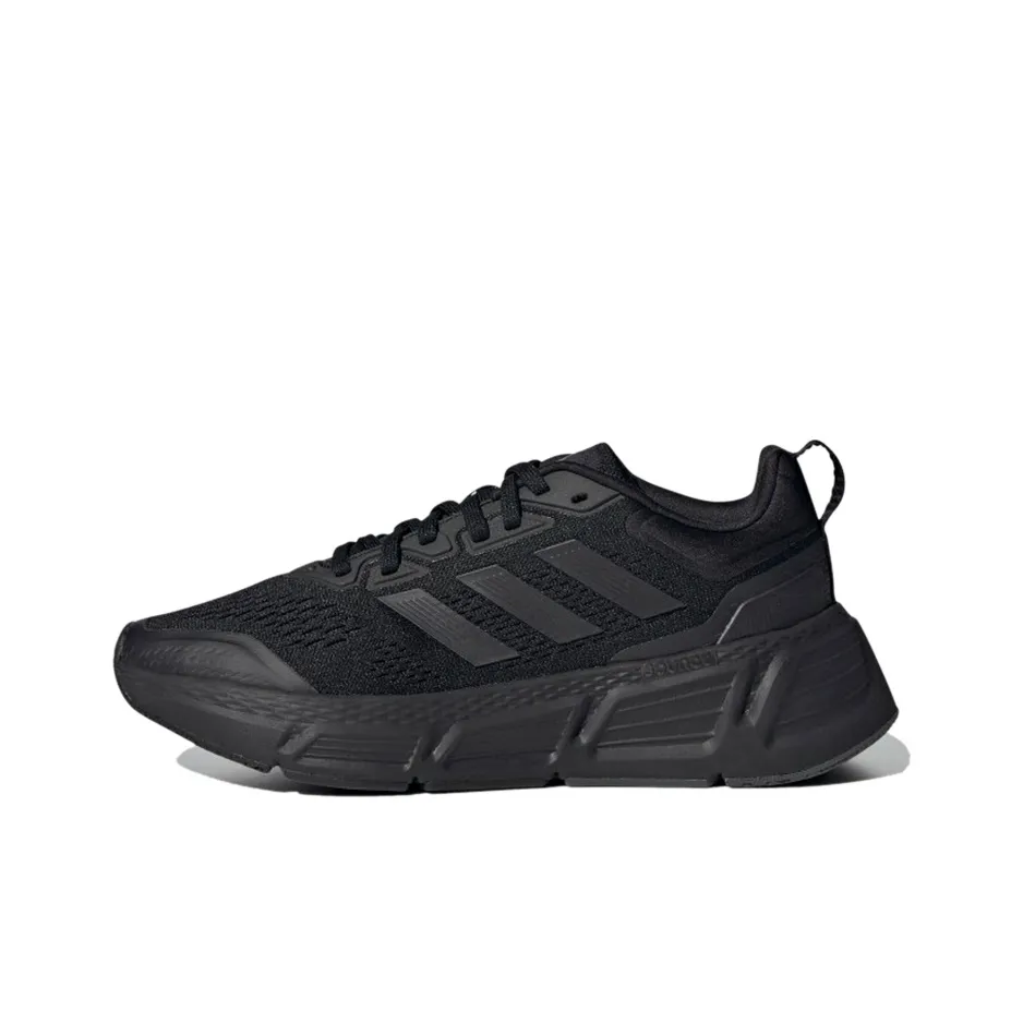 Adidas Neo Questar Slip Resistant Abrasion Resistant Низкий Топ Тренировочные Беговые Кроссовки Женские Черный