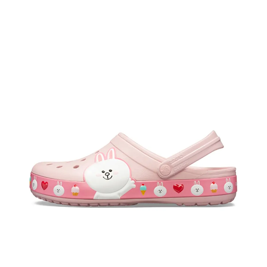Crocs X Line Friends Beach Pink Unisex Sandals