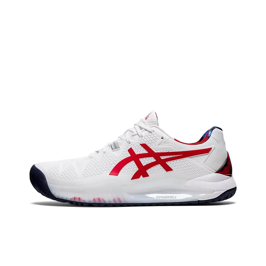 Asics Gel Resolution 8 Le 'White Classic Red'