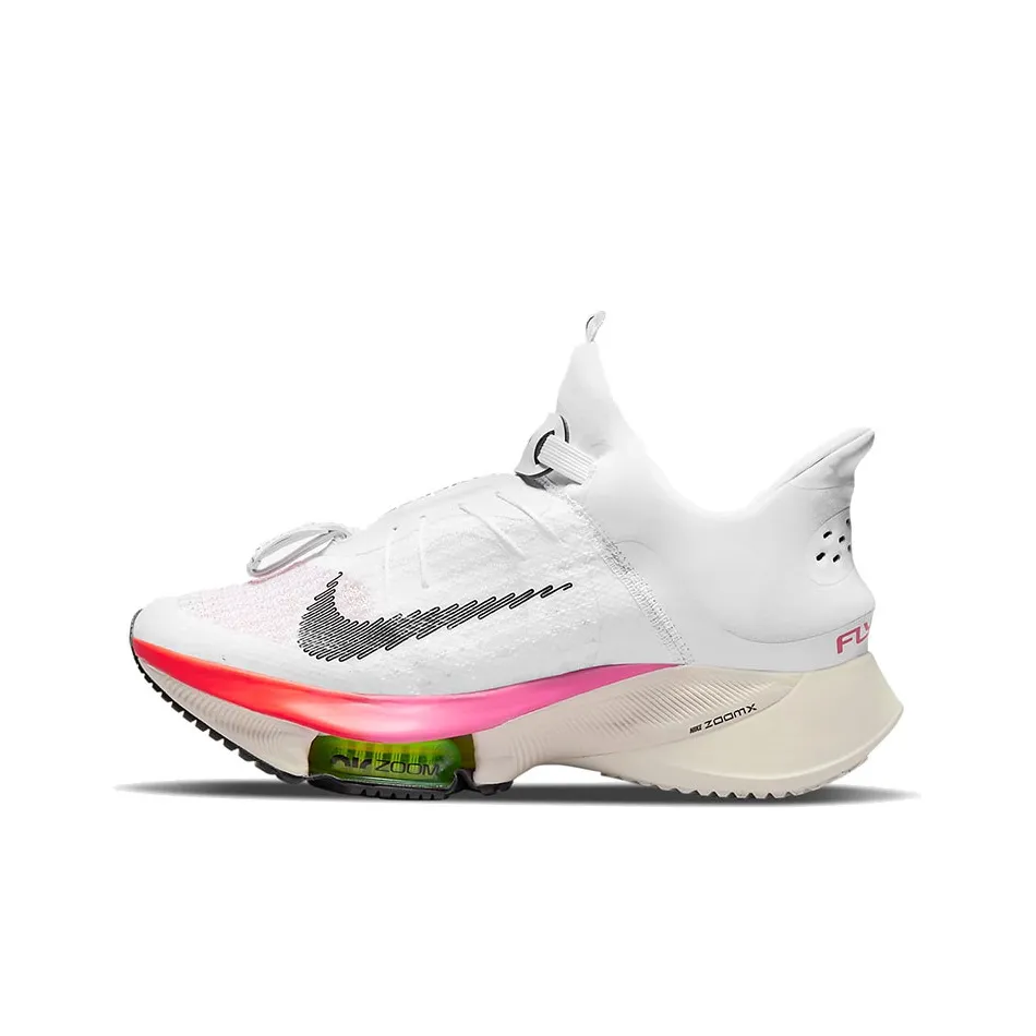 Nike Air Zoom Tempo Next% FlyEase White Pink Blast Women's