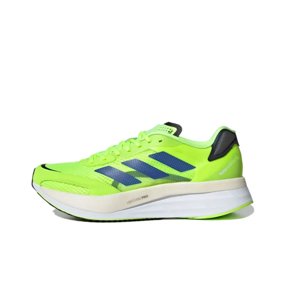 Adidas Adizero Boston 10 'Signal Green Sonic Ink'