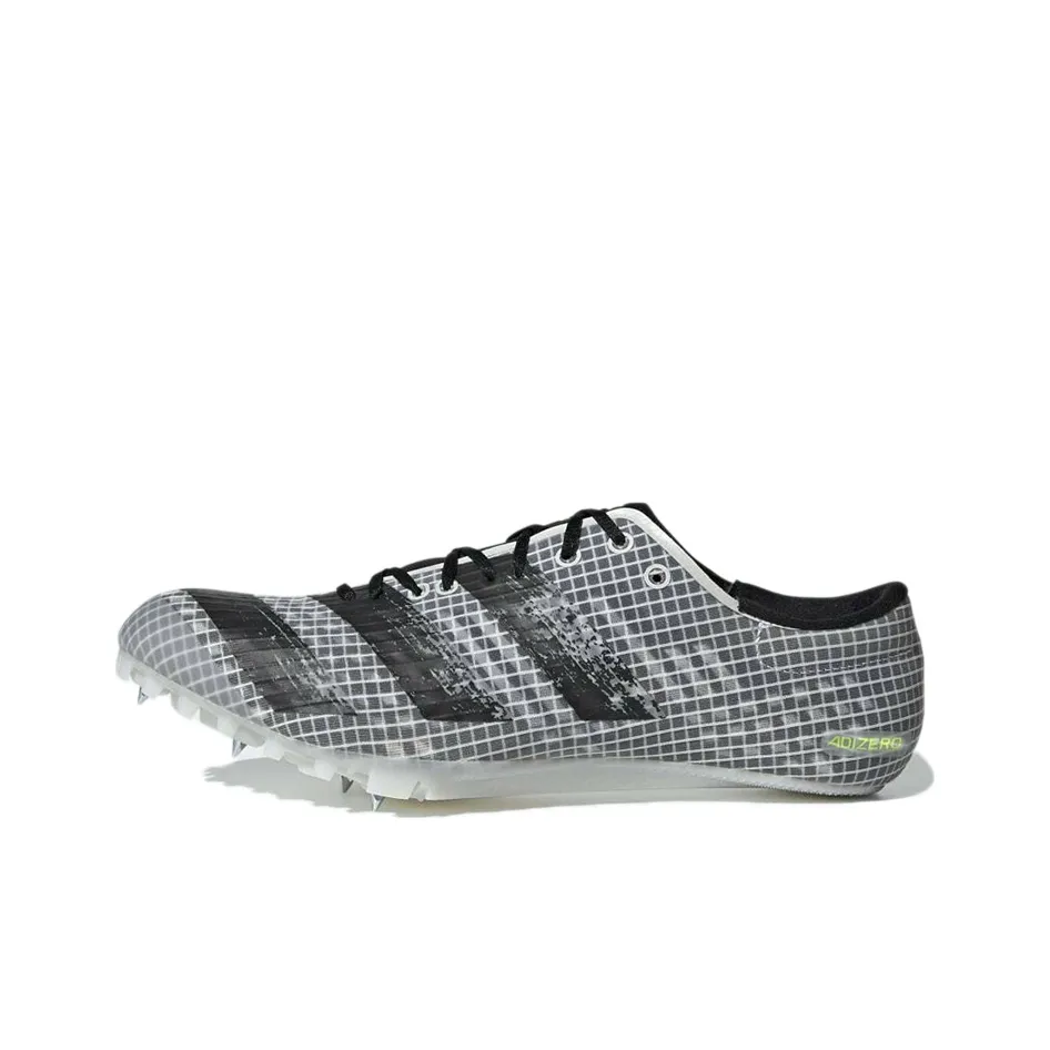 Adidas Adizero Finesse Slip-resistant Abrasion-resistant Low-top Беговые кроссовки Мужские Черные