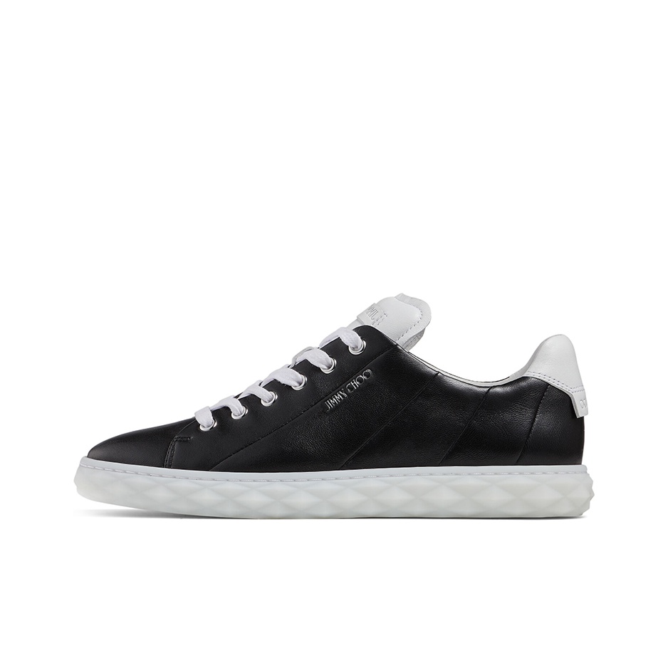 スニーカー Jimmy Choo Sneakers & Slip-On Jimmy Choo - White Woven Slip-On Skate Sneaker | Mitchell Stores