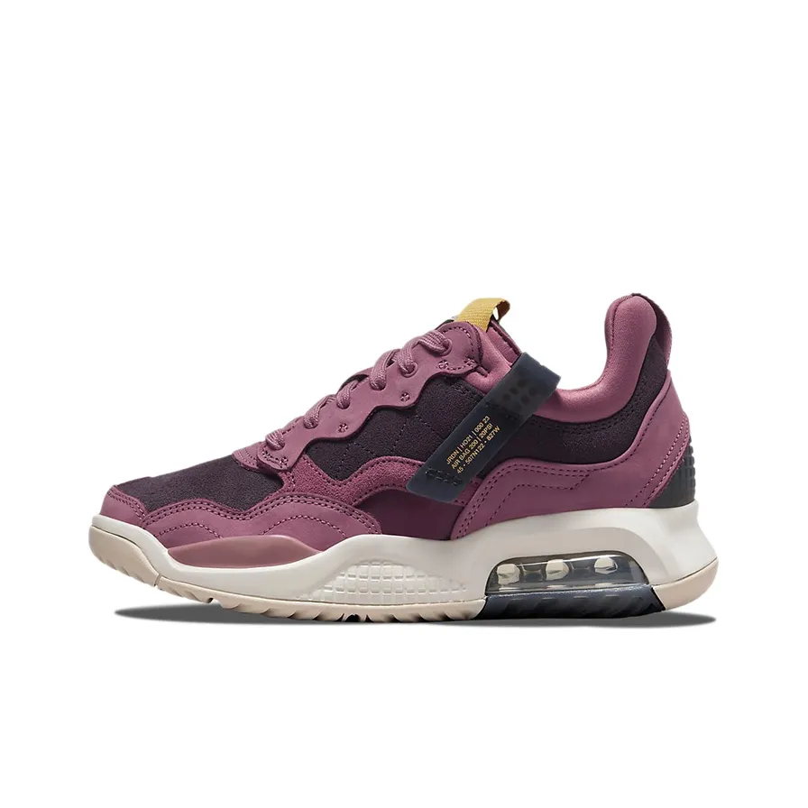 Jordan MA2 Light Mulberry Cave Purple Off Noir Saturn Gold Women's