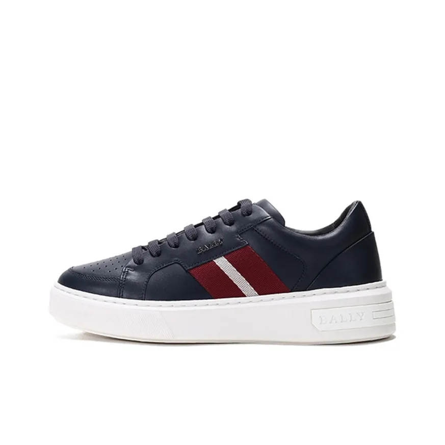 BALLY Logo-print Lace-up Sneakers
