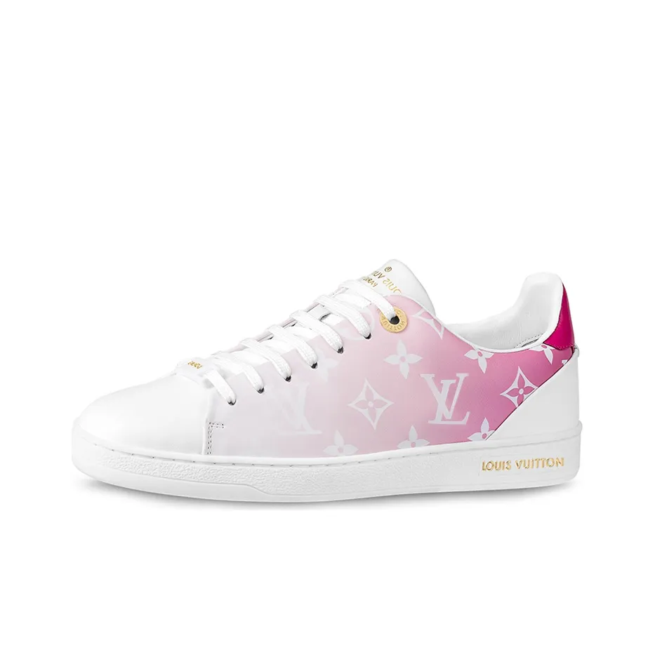 LOUIS VUITTON Lv Frontrow Sneakers Pink/Red Women's