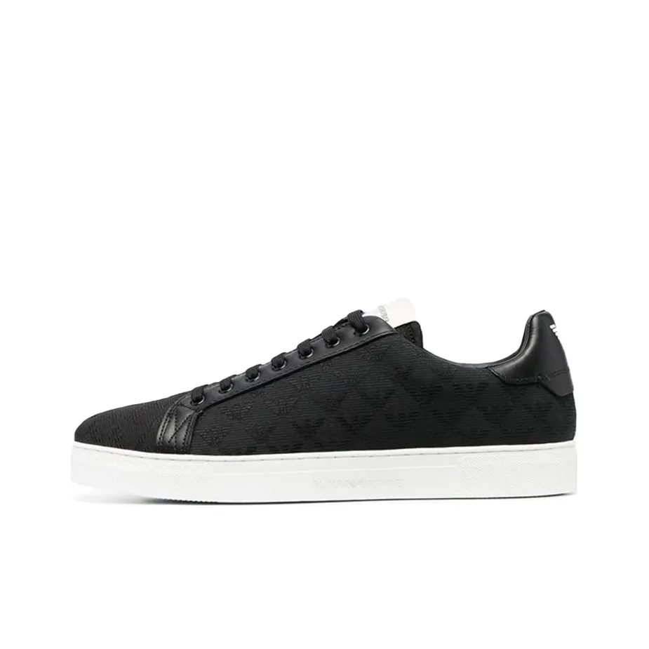 EMPORIO ARMANI Logo Printed Lace Up Sneakers
