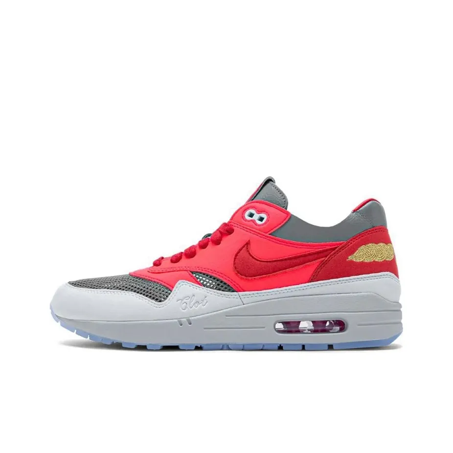 CLOT X Nike Air Max 1 'Kiss Of Death   Solar Red'
