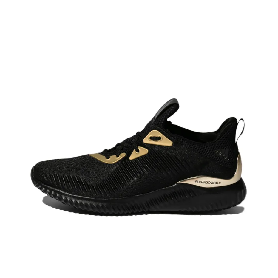 Adidas Alphabounce 1 'Black Gold Metallic'