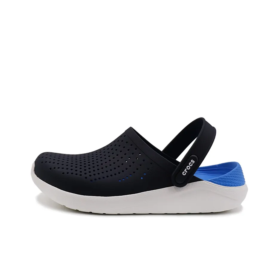 Crocs LiteRide Outdoor Flat Heel Sports Blue Sandals