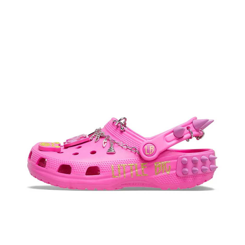 Crocs X LittleBig Classic Clog Sandals 'Pink'