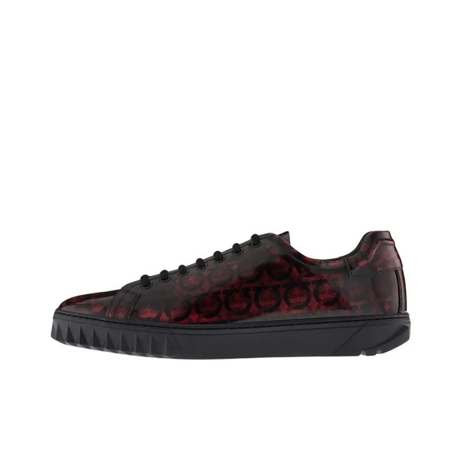 FERRAGAMO Athletic Shoes Men's Red