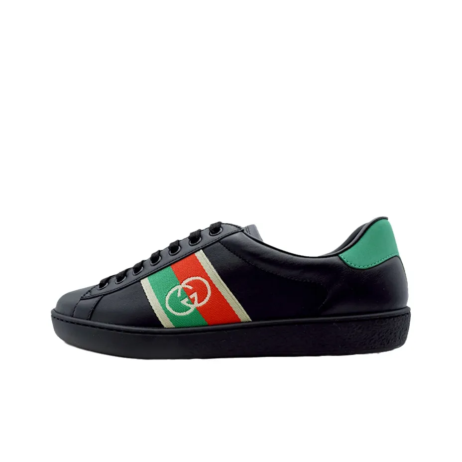 GUCCI Ace 'Interlocking G   Black'