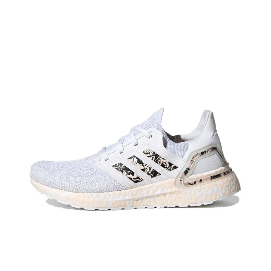 Adidas ULT Шокабойеры Резистентная Низкая Верхняя Беговые Кроссовки Женские Белые