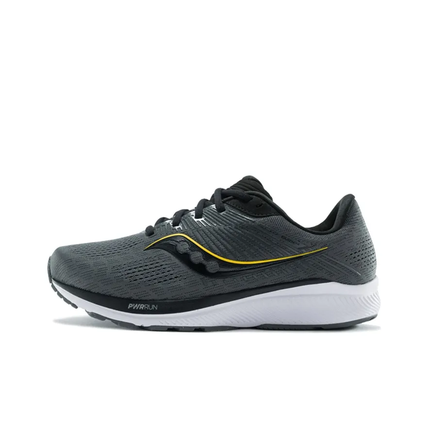 saucony Guide 14 Charcoal Wide