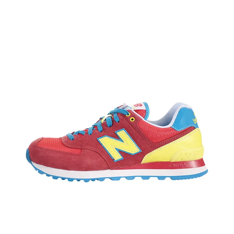 New Balance 574 Series Carnival Pack Low Top Red Women's