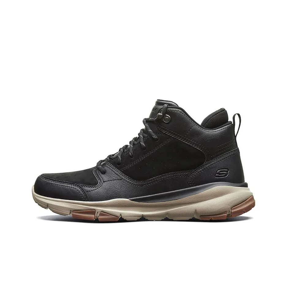 Skechers Soven Mid Top Casual Shoes Men's Black