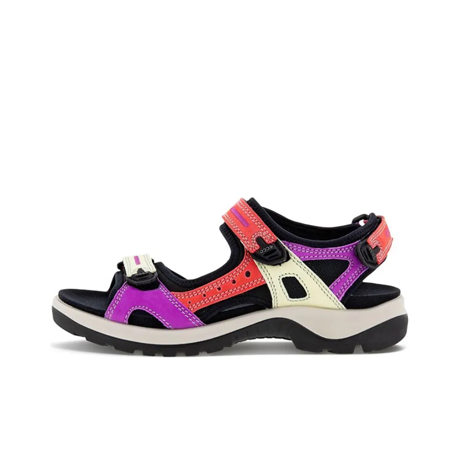 Ecco Off road Series Beach Sandals Women's Hibiscus Red