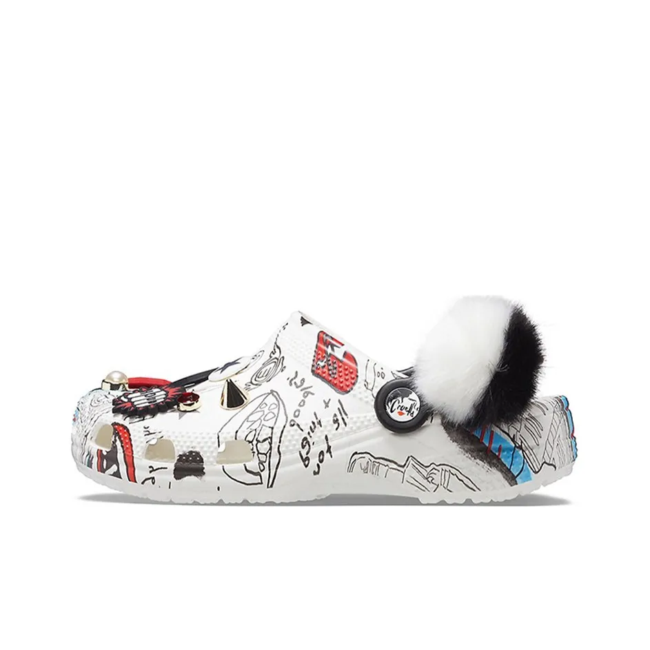 Crocs Disney X Crocs Pattern Unisex White Sandals