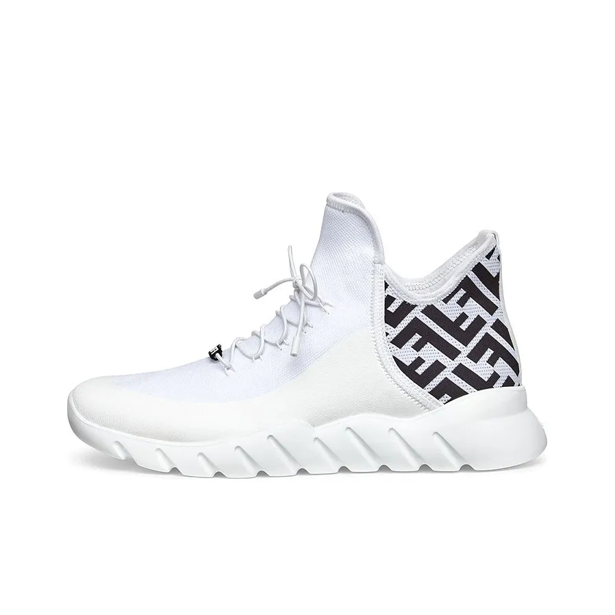 FENDI FF Motif Mesh High 'White'
