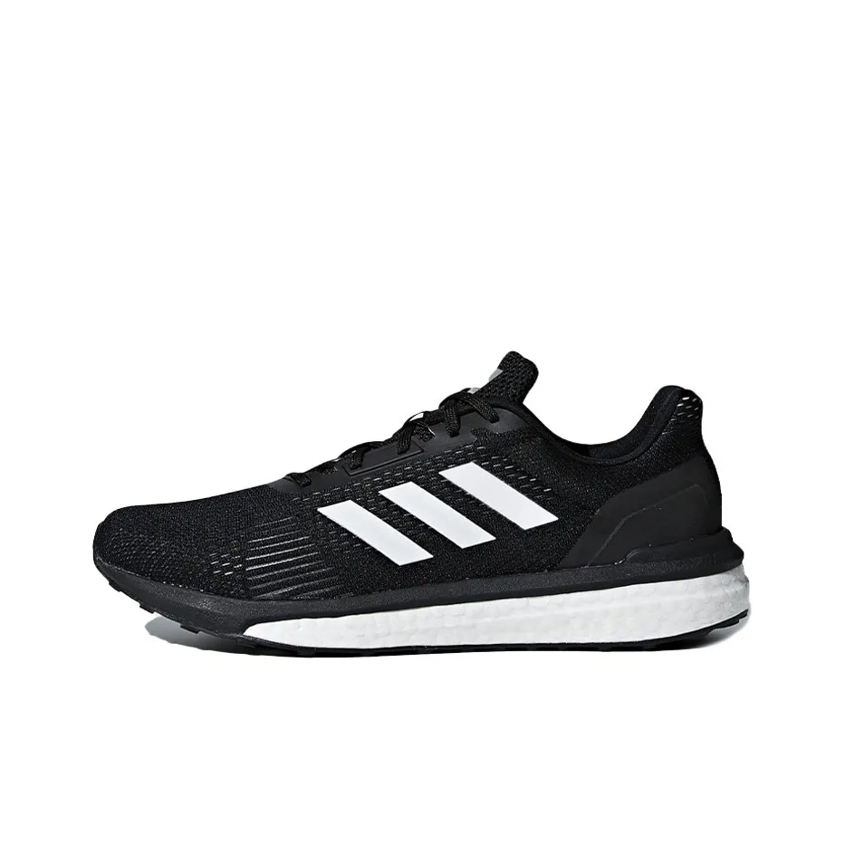Adidas Solar Drive Slip-Resistant Abrasion-Resistant Low Top Casual Running Shoes Men's Black White Adidas Solar Drive Противоскользящие Устойчивые к истиранию Низкие Топ Повседневные Беговые Кроссовки Мужские Черно-Белые