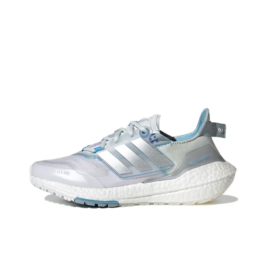 Adidas ULT Амортизаторы Slip-resistant устойчивые к истиранию Низкий топ Повседневные Беговые кроссовки Женские Белые Серебряные