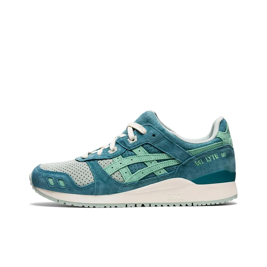 Asics Gel Lyte 3 Low Топ Повседневные Беговые Кроссовки Унисекс Зеленые