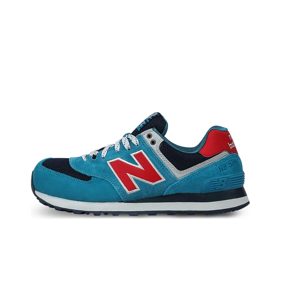 New Balance NB 574 Low Топ Беговые кроссовки Унисекс Синий Красный