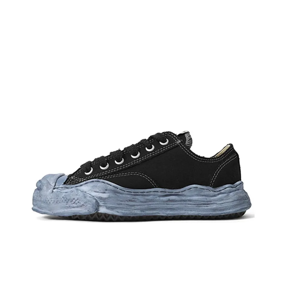 MIHARA YASUHIRO Hank OG Sole Low Black Overdye