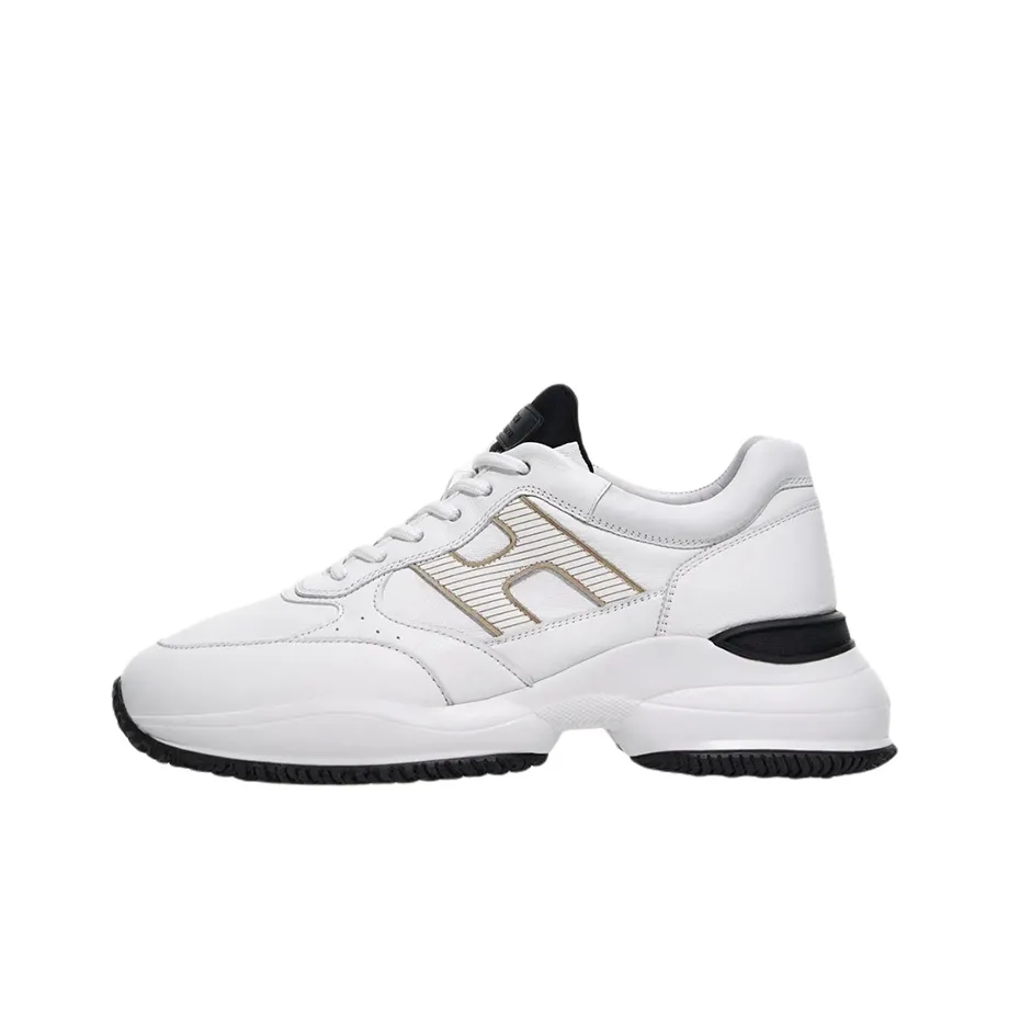 HOGAN Interaction Low Топ Повседневная обувь Мужская Белая