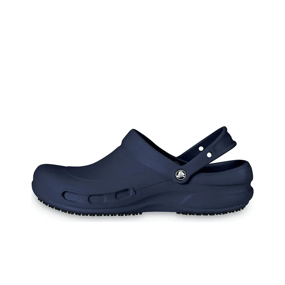 Crocs Bistro Slip Resistant Work Clog Navy