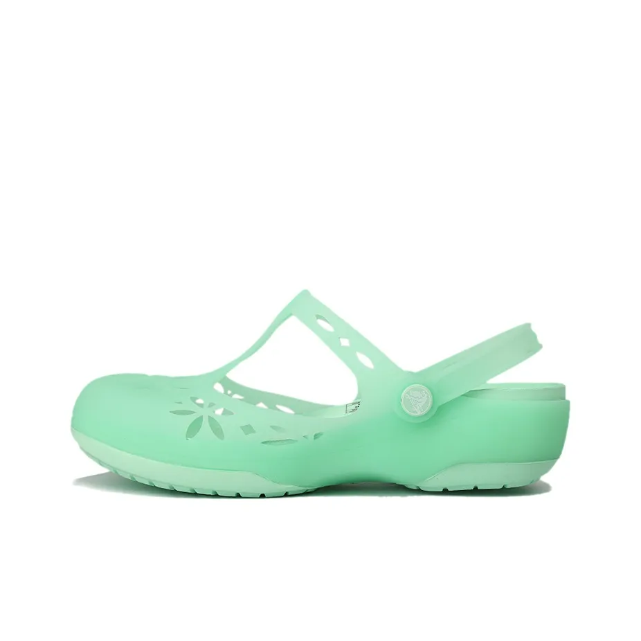 Crocs Пляжные сандалии Женские Мятно-зеленый